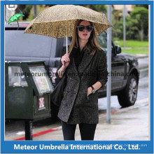 Article cadeau Best Fancy Fashion Leopart Parasol Sun et Rain Print Promotion Gift Fold Umbrella